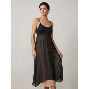 Kristensen DU NORD 100% Silk Empire Waist Dress | Made in Italy Size 2